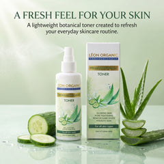 LEÓN Organic Toner | Aloe Vera & Cucumber Face Toner