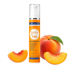 LEÓN Organic Max Glow Mineral Sunscreen SPF 100 – Broad Spectrum Face Sunscreen for Daily Sun Protection, Lightweight Skincare & Radiant-Looking Skin